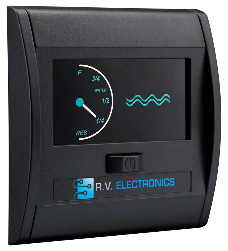 Black Single LCD Water Tank Level Indicator LCD0226