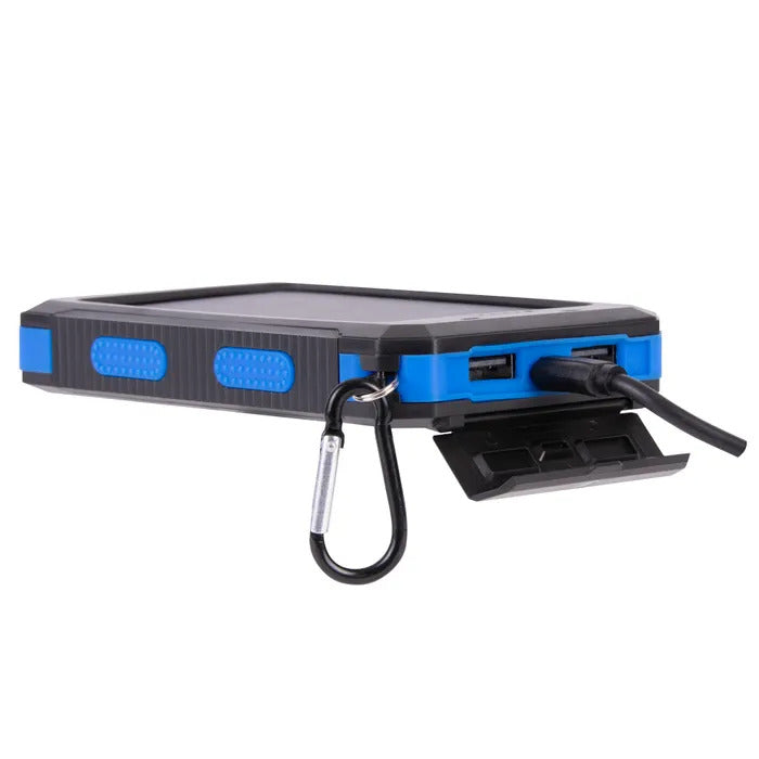 Brillar Ultra-Power 3-in-1 Solar Powerbank w/ Torch & Compass