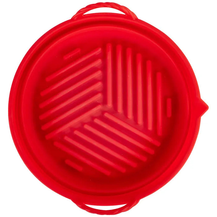 Collapsible Silicone Air-Fryer Liner Round