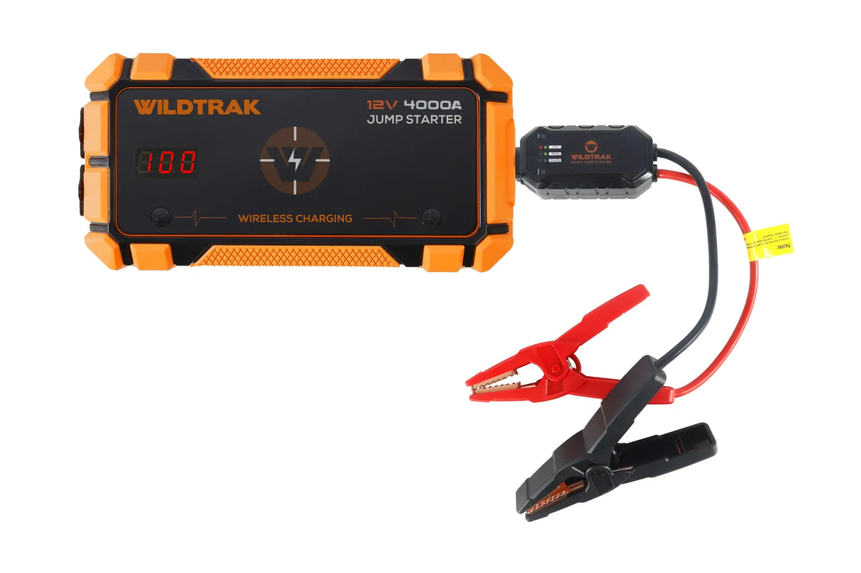 Wildtrak™ Heavy-Duty 4000A 28KMAH HP Lithium Jump Starter