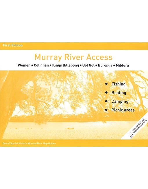 Murray Chart #8 Wemen Colignan Mildura - Orange