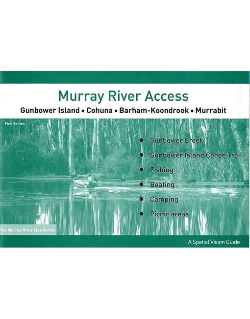 Murray Chart #4 Gunbower Island Murrabit Chart Green