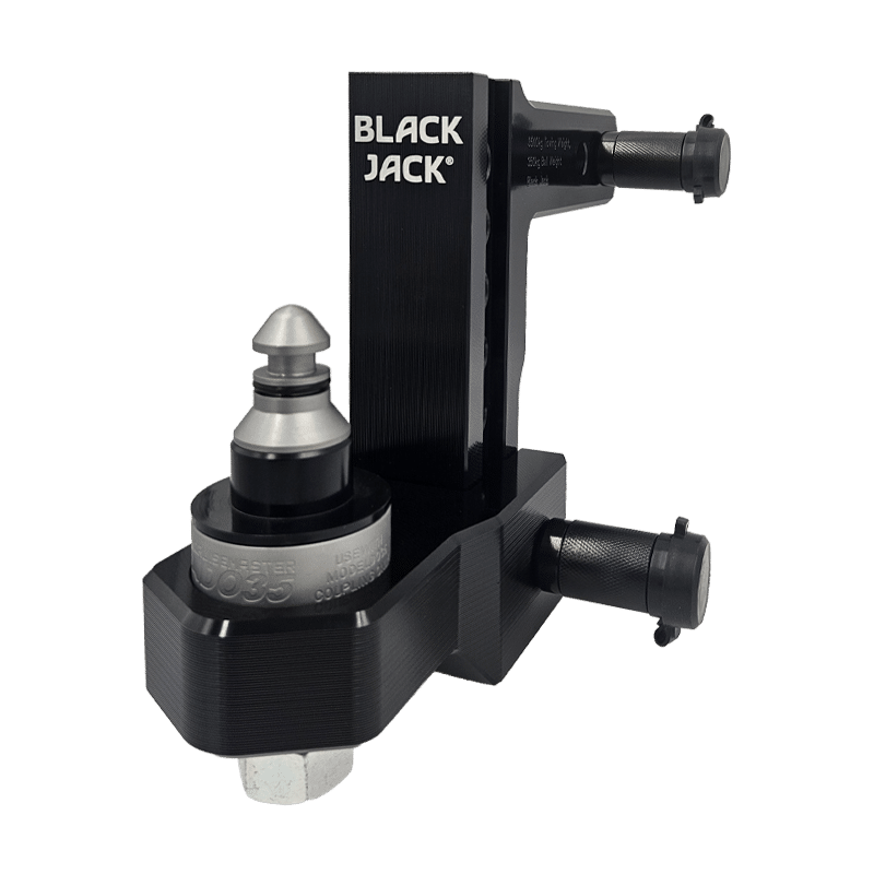 Black Centuria® 150mm Anodized Lightweight Adjustable Hitches