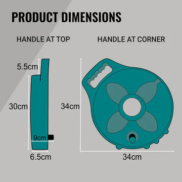 7.5m Flat Out Drink Water Hose on Compact Multi-Reel