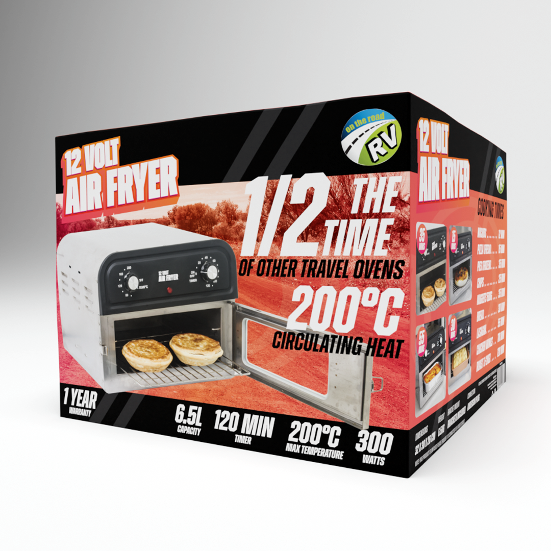 On The Road 12V Air Fryer 300W