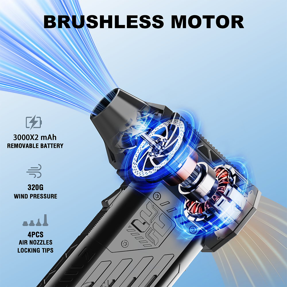 On The Road Portable Turbo Cyclone Blower