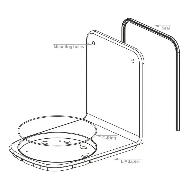 LooSeal Toilet L-Adaptor Medium