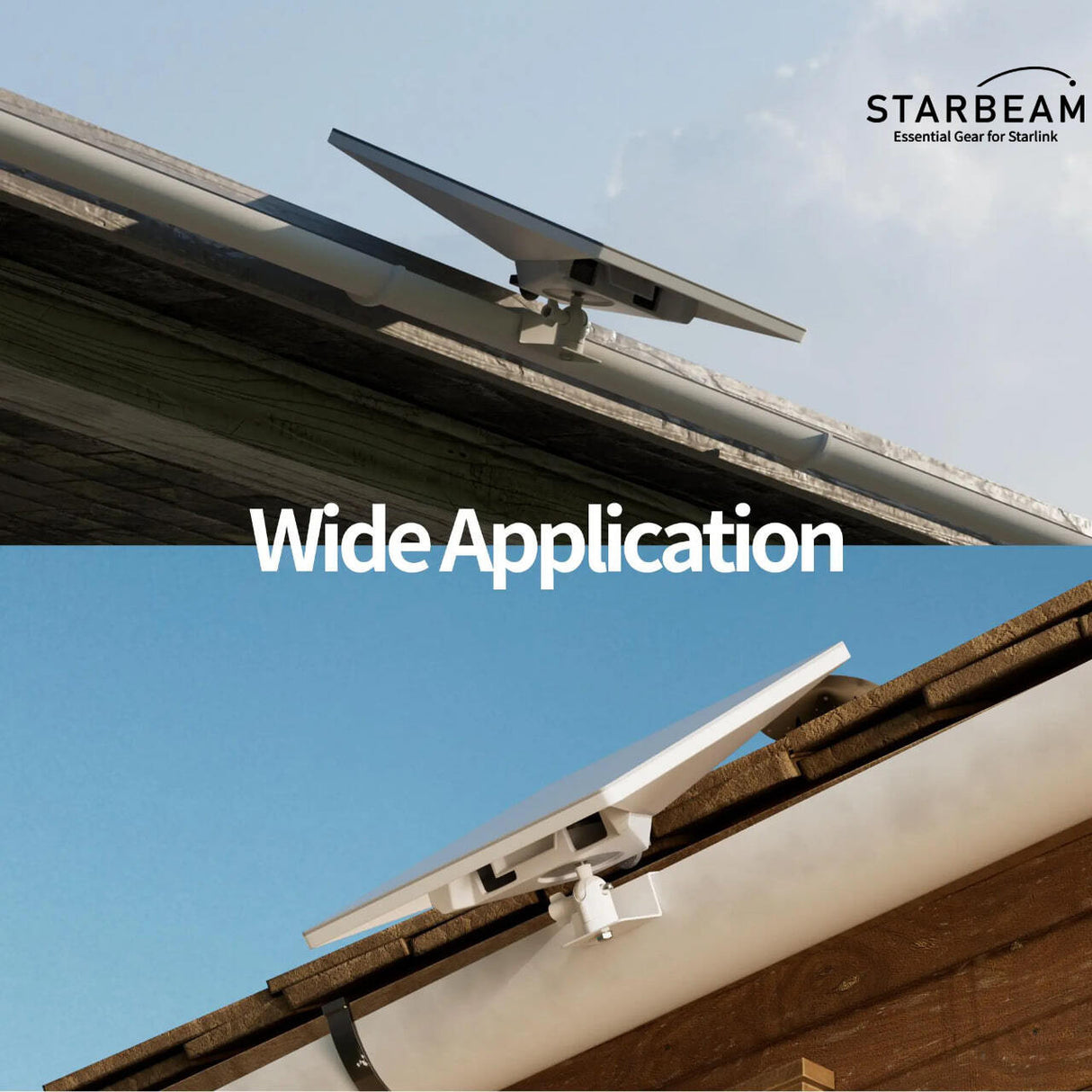 STARBEAM Starlink Mini Roof Gutter Mount