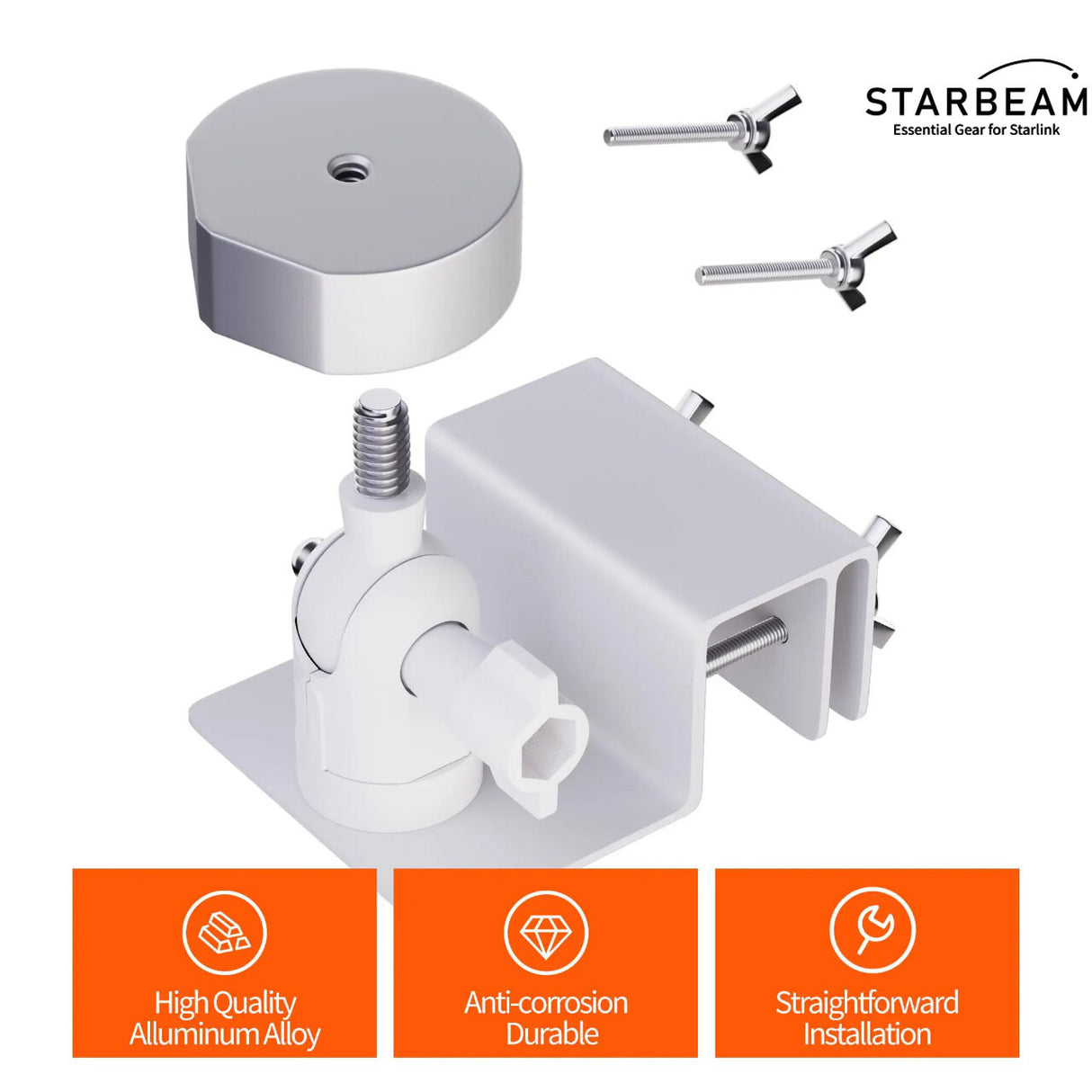 STARBEAM Starlink Mini Roof Gutter Mount