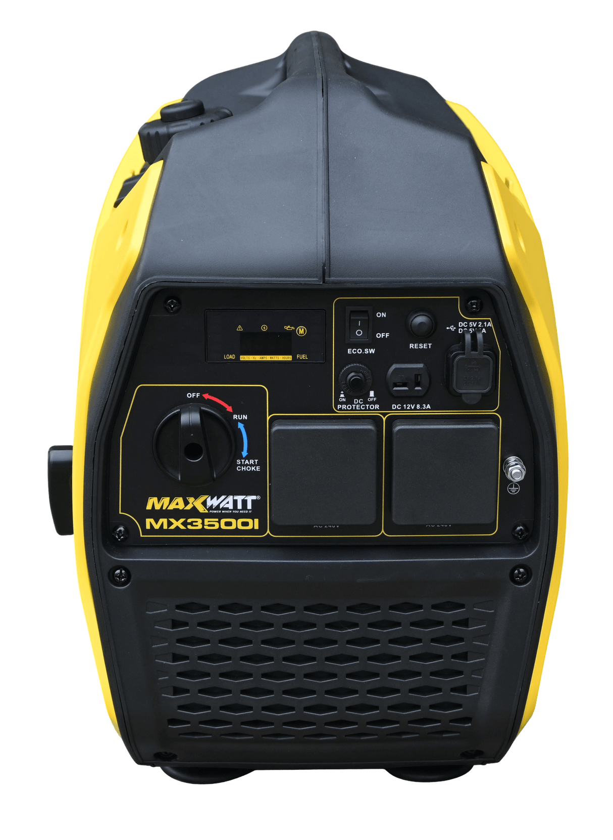 MaxWatt 3500W PETROL PURE SINE WAVE SILENT DIGITAL INVERTER GENERATOR