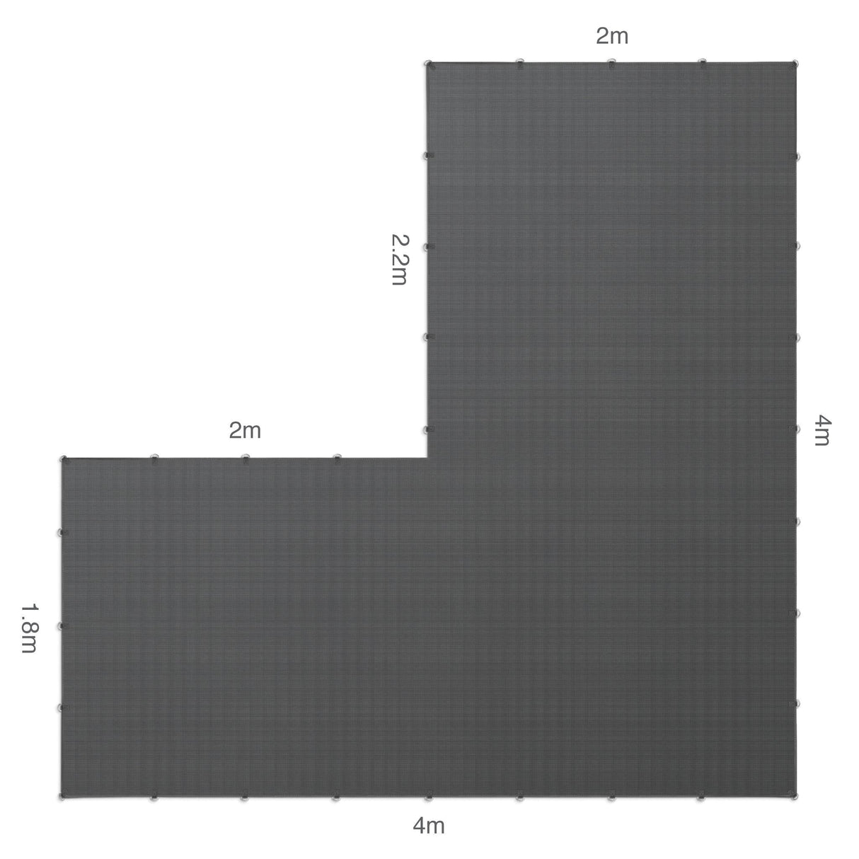 Cgear L shaped matting 4m