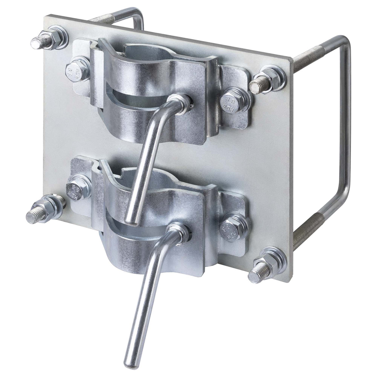 Optitec Double Clamp Bracket 150mm - for drawbar 150mm high and any width up to 150mm