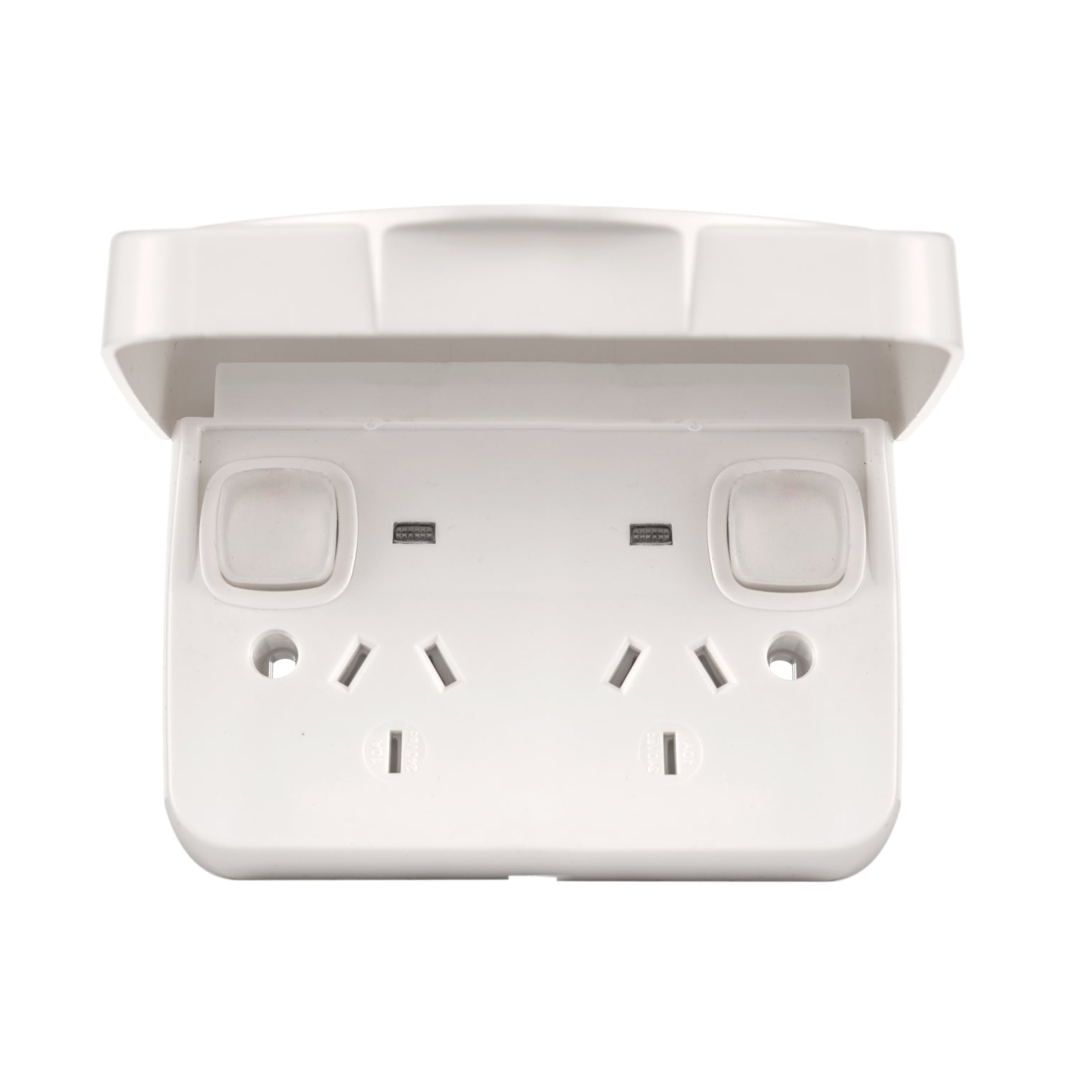 Weatherproof IP65 GPO Double Pole Double Outlet 10A