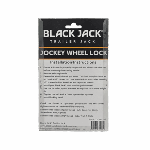 Black Jack Jockey Wheel Lock