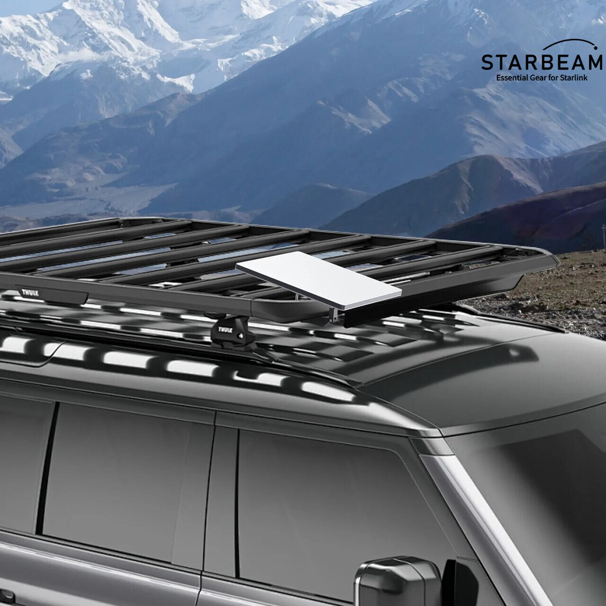 STARBEAM Starlink Mini Roof Rack Mount - Aluminium Alloy