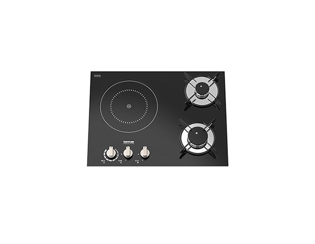 Topline Hybrid HOB 2 Gas/1 Induction Plate