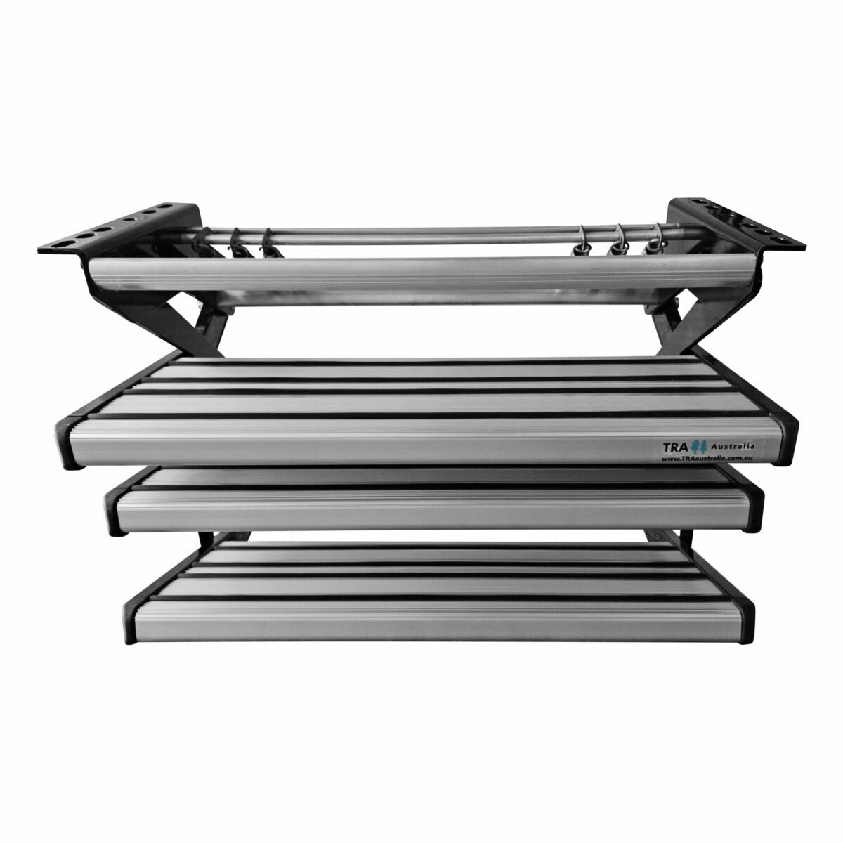 TRIPLE ALUMINIUM BOLT ON CARAVAN STEP