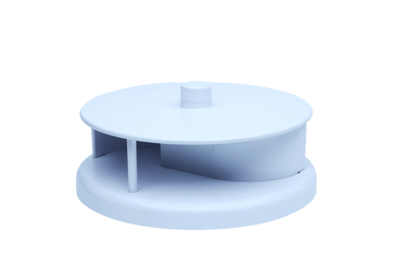 OZVENT Rotary Vent White PVC