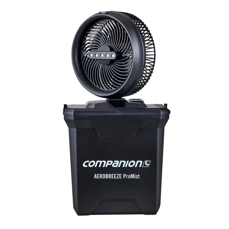 Companion Aerobreeze ProMist 25cm Oscillating Misting Fan