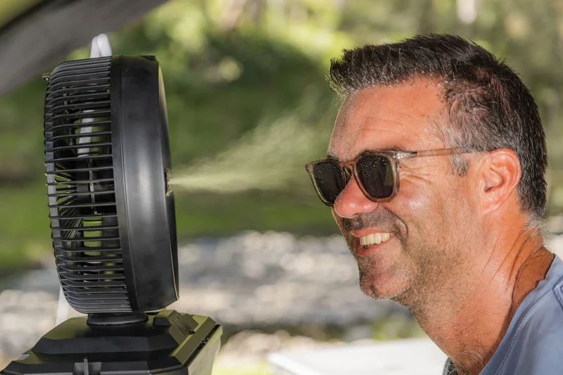 Companion Aerobreeze ProMist 25cm Oscillating Misting Fan