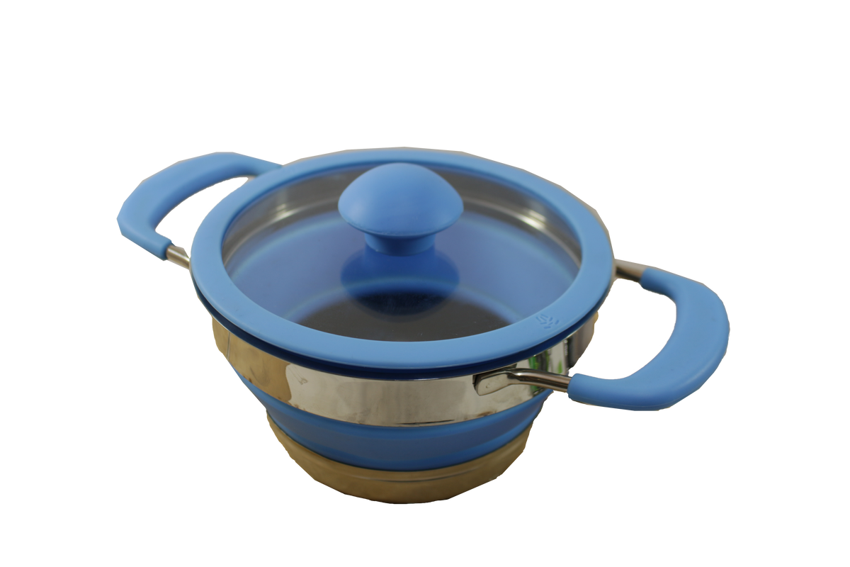 Non Stick 4L Collapsible Silicone Pot Large