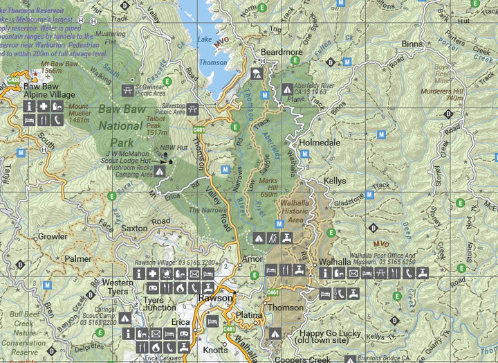 HEMA Maps The High Country Victoria