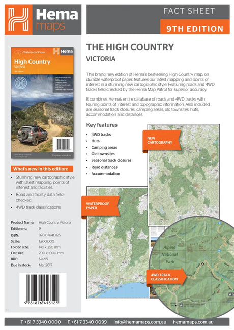 HEMA Maps The High Country Victoria