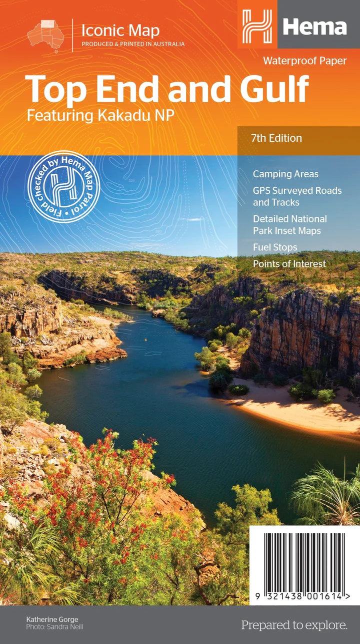 HEMA Maps -Top End and Gulf Map