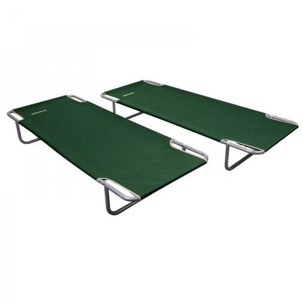 oztrail double bunk stretcher camp bed