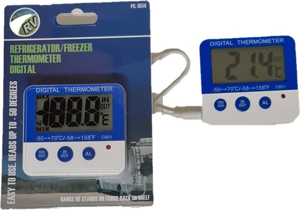 Wireless Fridge Thermometer LCD Digital Engel Waeco Caravan WRT001