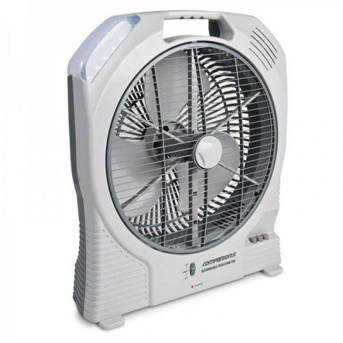 fan rechargeable oscillating companion camping portable tentworld camper fans 12v rv parts caravan boat cooling tent accessories operated oscilating rechargeble