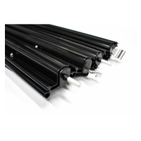 AUSSIE TRAVELLER ANTI FLAP KIT BLACK - SHORT 2100mm - 2200mm + Storage Bag