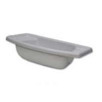 Acrylic Narrow Rectangular Basin 495x190mm