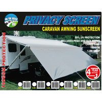 On The Road RV Privacy Screen 4.0m 180gsm