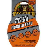 CRYSTAL CLEAR GORILLA TAPE 48mm x 8.2m