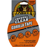 Crystal Clear Gorilla Tape 48mm x 8.2m