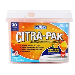 Walex Citra-Pak Citrus Strength Holding Tank Drop Ins - 30 Sachet Tub