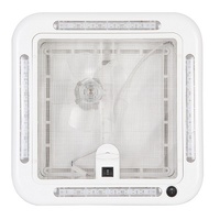 Ozvent 12V Shower Roof Hatch LED - White