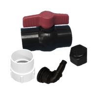 110lt GREY/FRESH WATER TANK FITTINGS PACK ONLY