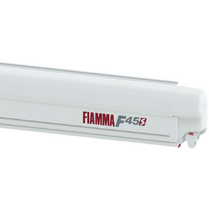 Fiamma F45 S 260 Royal Blue Awning 2.6m (Polar White)