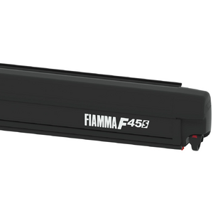 Fiamma F45 S 260 Royal Grey Awning 2.6m (Deep Black)