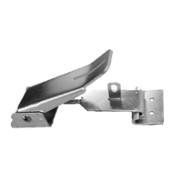 Lockable Roof Clamp &amp; J Hook For Pop-Top - Silver