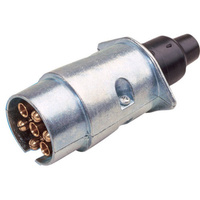 7 Pin Large Trailer Plug Metal