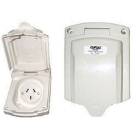 Clipsal Power Outlet New Style 10A White