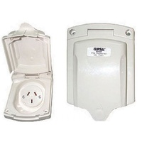 CLIPSAL POWER OUTLET NEW STYLE 10A WHITE