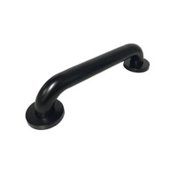 300mm x 32mm Knurled Black Entry Safety Grab Handle
