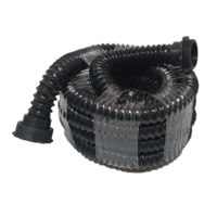 25mm Sullage Hose with 38mm Connectors - 5 Metres