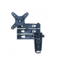 Triple arm LCD TV bracket with 2 mounting brackets