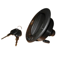 Lockable Water Filler Black