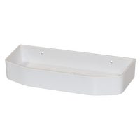 Coast Bathroom Sml Commodity Basket - White 250x112x40mm